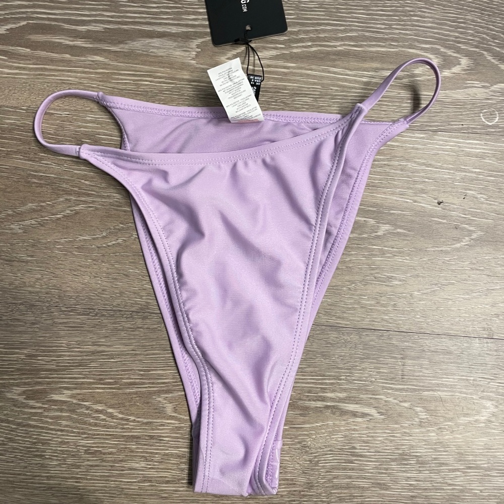 pretty little things purple bikini bottom